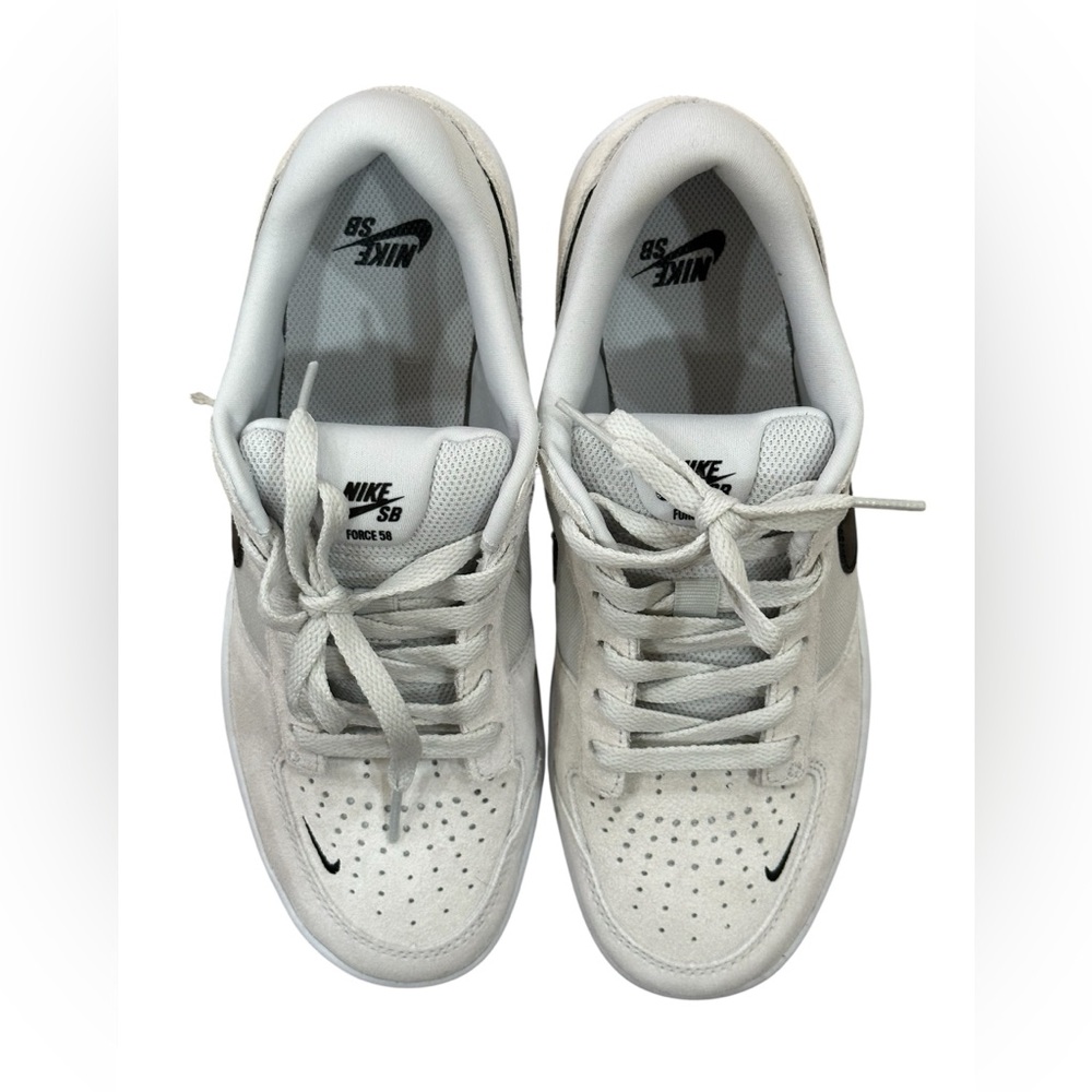 Nike SB Force 58 White Sneakers